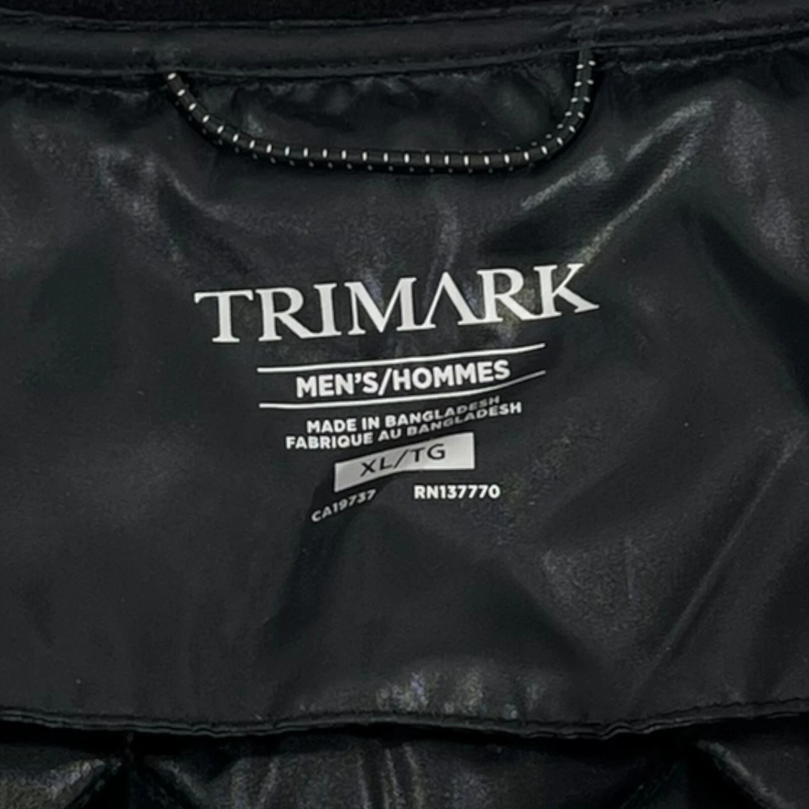 TRIMARK MENS XL Rougemont Hybrid Insulated Jacket Water Resistant w PUREVAX LOGO - product detail image 7