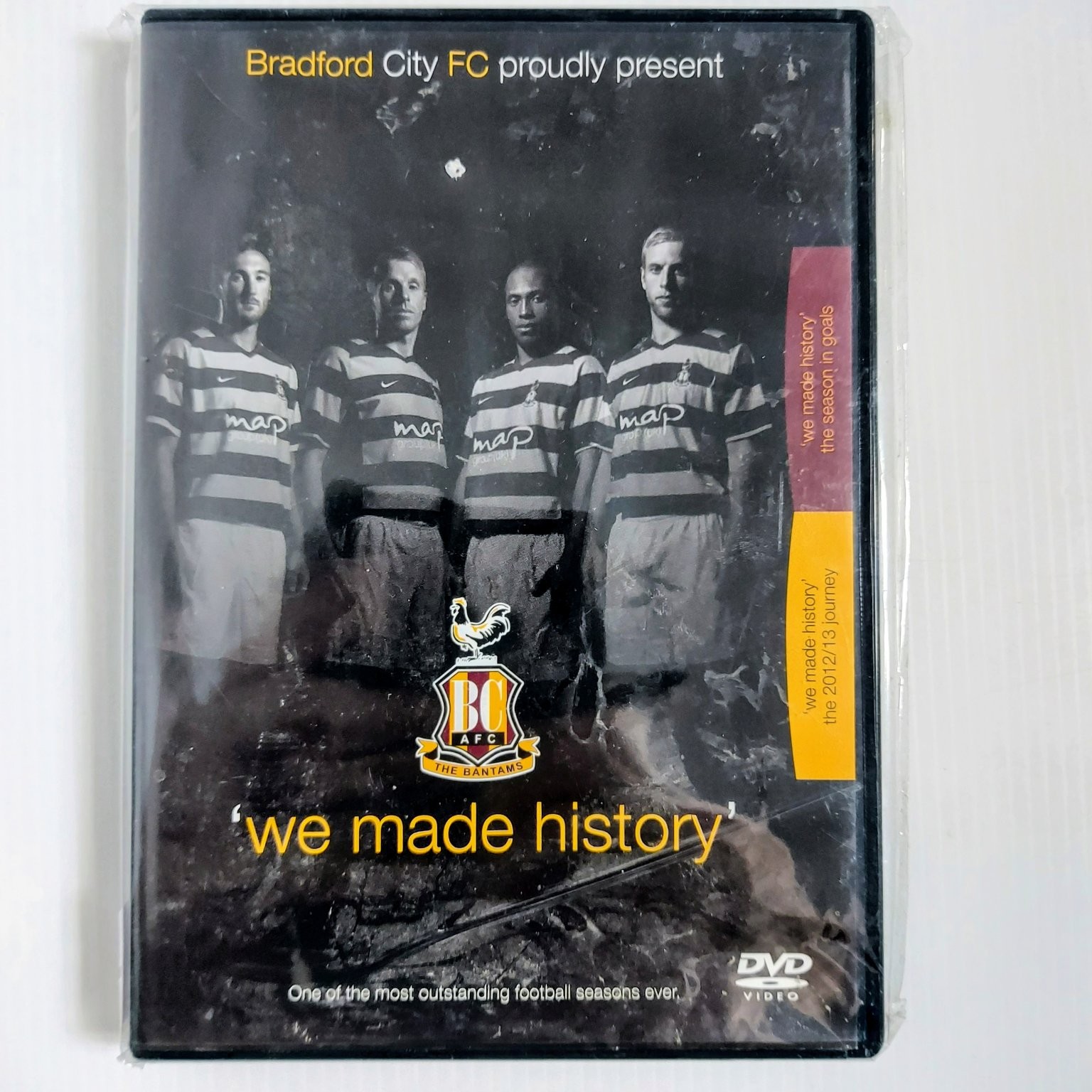 Bradford City FC: We Made History 2013 DVD Football The Bantams Wembley