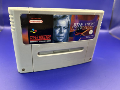 Star Trek Starfleet Academy SNES Super Nintendo  Modul