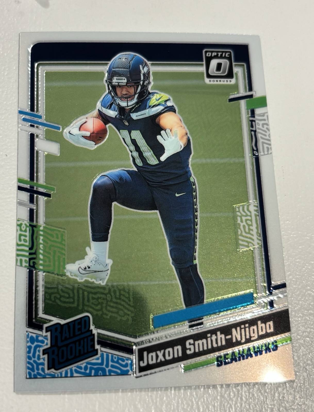 2023 Panini Donruss Optic - Rated Rookie Jaxon Smith-Njigba #293 Holo Prizm (RC)