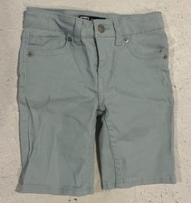 Levi  s Signature Light Blue Denim Jean Bermuda Shorts Girls Size 6 Regular
