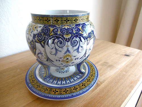 CACHE POT VASE TRIPODE