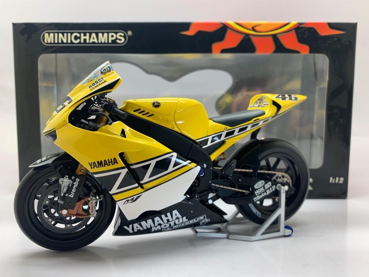 MINICHAMPS 1/12 ヤマハ YZR-M1 YAMAHA MOTOGP MINICHAMPS YAMAHA YZR-M1 VALENTINO ROSSI MOTOGP LAGUNA SECA