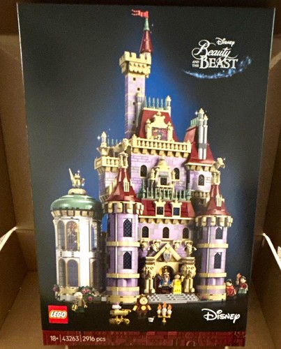 LEGO Disney Beauty and the Beast Castle 43263 2916-Piece Set UNOPENED