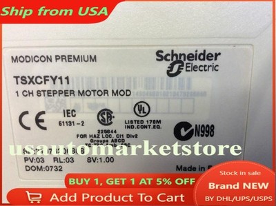 Schneider Electric: TSXCFY11, Motion Control Module-For Stepper Motors-Unity Pro