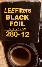 LEE Filters Matte Black Aluminum Wrap 280-12 50"L x 12"W USED