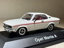 1/43 Opel genuine minicar "Opel Manta A Swinger" White Shuco Art.-Nr.02528