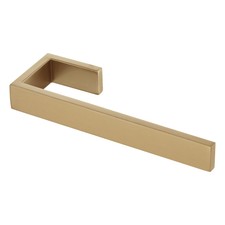 Hand Towel Bar Holder Wall Mount Shelf Bath Accessory Brushed Gold Stainless