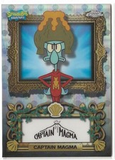 2025 Topps Chrome SpongeBob SquarePants Captain Magma Bikini Bottom #VIP-11