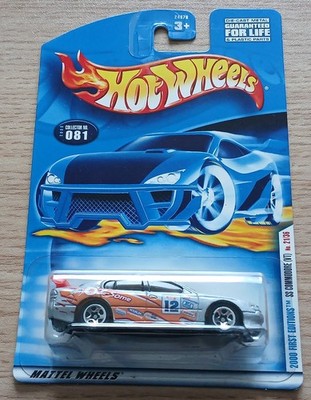 HOT WHEELS 2000 FIRST EDITIONS SS COMMODORE, SILVER, LONG CARD.