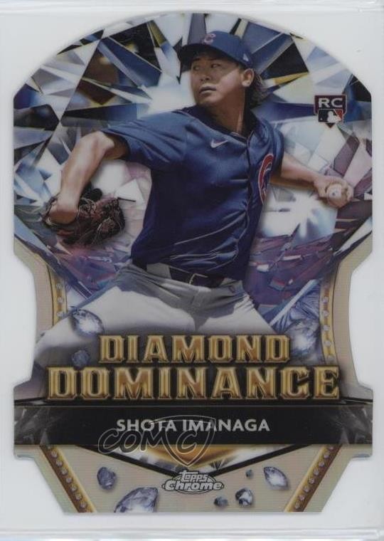 2024 Topps Chrome Update Diamond Dominance Shota Imanaga #DD-10 Rookie RC v9t
