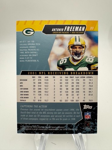 2002 Stadium Club Football Card #s 1-125 -You Pick - Picture 17 of 39