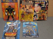 Vintage 90s Action Figure Lot 5 Sealed Xena Hari Kari Youngblood SeaQuest ASH