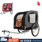 Foldable Pet Bicycle Trailer Stroller Dog Cat Bike Carrier 88 lb Water Resistant