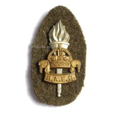 Cap badge : "Royal Army Educational Corps" - BRITISH ARMY ( matériel original )