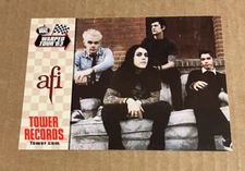 AFI [Warped Tour '03] RARE promo postcard