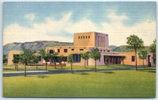 Postcard - Library, University of New Mexico - Albuquerque, New Mexico