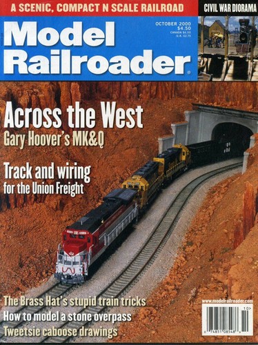 Model Railroader October, 2000