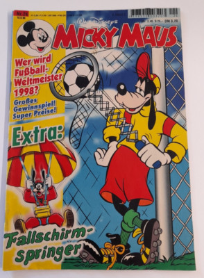 Micky Maus Heft Nr. 24 10.6.1998 Walt Disney Egmont Ehapa Verlag GmbH