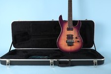 Ernie Ball Music Man Steve Morse Y2d Trem Electric Guitar Purple Sunset Quilt
