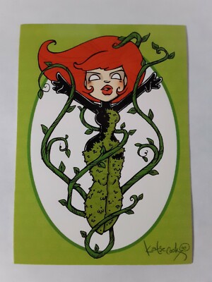 DC Comics Women Of Legend Katie Cook Poison Ivy  KC-05 Cryptozoic 2013