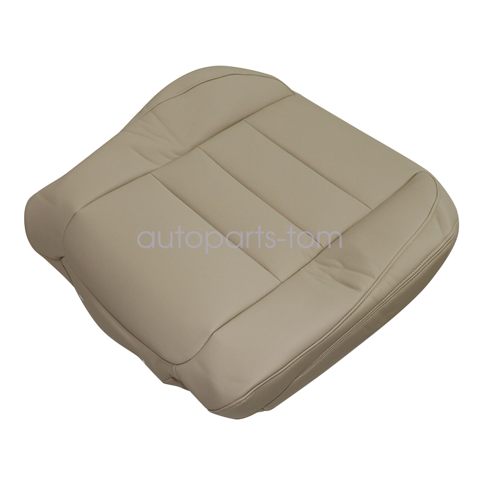 Fits 08 to 12 Honda Accord Driver Lean Back Replacement Leather Seat Cover Tan