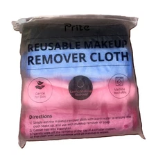 PRITE -Reusable Makeup Remover Cloth 4-Pack, 4 Colors-New!