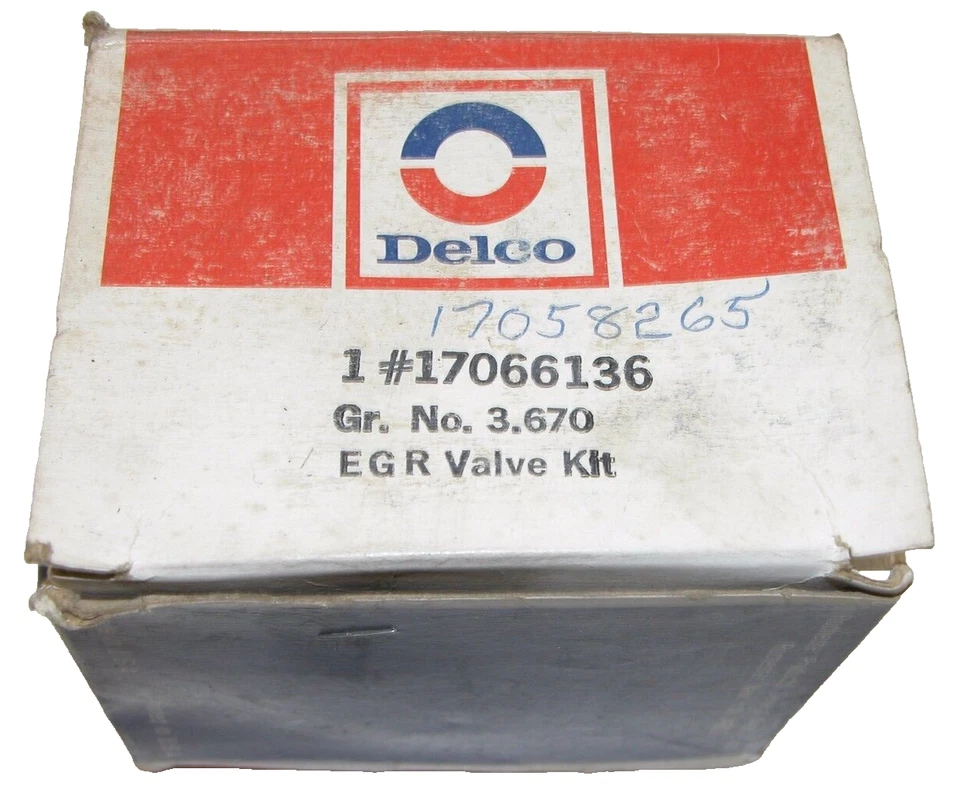 Nueva válvula EGR original de fábrica de GM para Chevrolet Chevette 1980 manual de 1,6 L Foto 3 de 3