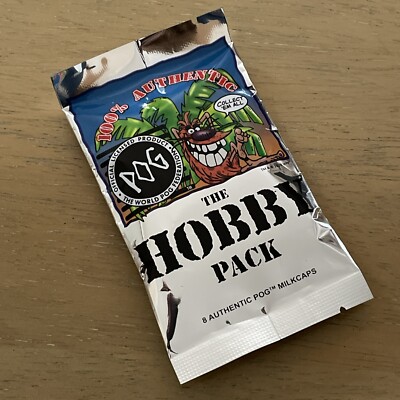 Pogs The Hobby Pack Wpf 1x Sealed Pack Limited Edition! Sehr limitierte Auflage!!