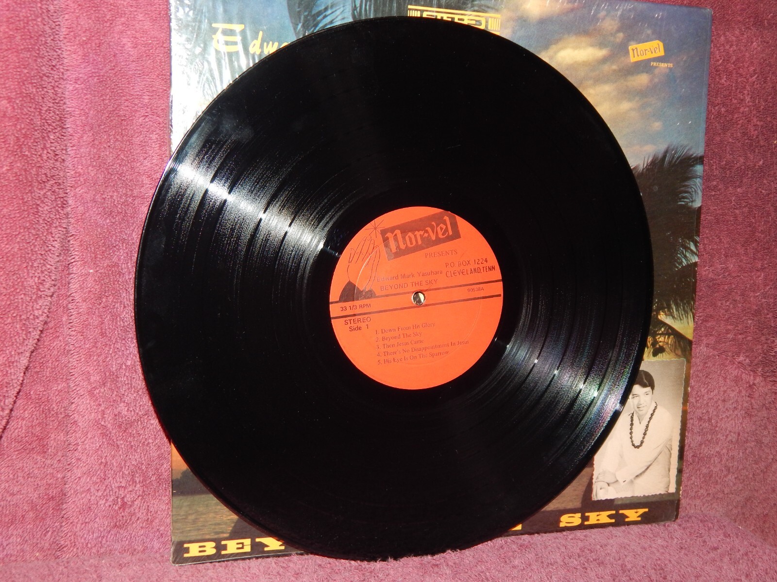 Edward Mark Yasuhara Beyond the Sky LP PLAY GRADED Fully Tested