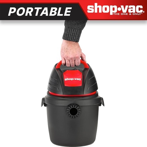 Effortless Cleanup with 2.5 Gallon Wet Dry Vacuum - Ideal for Garage & Workshop - Picture 5 of 12