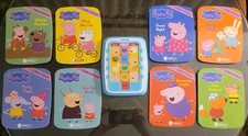 Peppa Pig Me Reader Jr. 8 Book Library And Electronic Reader