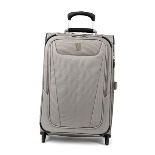 Maxlite 5 Softside Expandable Upright 2 Wheel Carry Carry-on 22-Inch Champagne