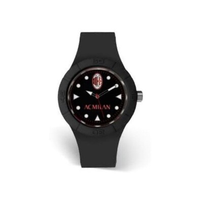 Lowell AC Milan Uhr Aus Schwarzem Silikon - Ref: P-MN485XN1