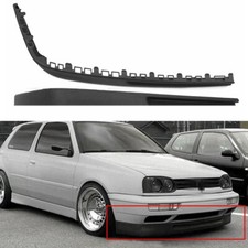 Front Bumper Lip Splitters Lower Chin Spoiler For Golf Mk3 Vr6 Euro 1993-1999