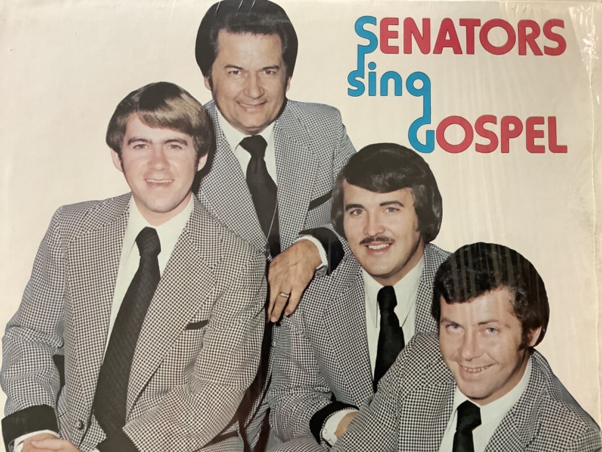 Senators Quartet SING GOSPEL southern gospel 1974 LP+bonus CD