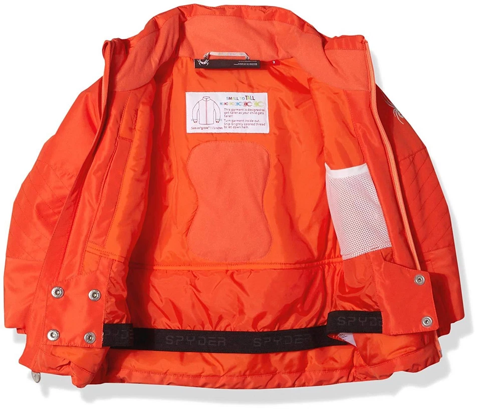 Новый Spyder Kids девочек Bitsy гламурная куртка лыж сноуборда куртка размер 4 девочек новый с Ярлыками - Изображение 3 из 4