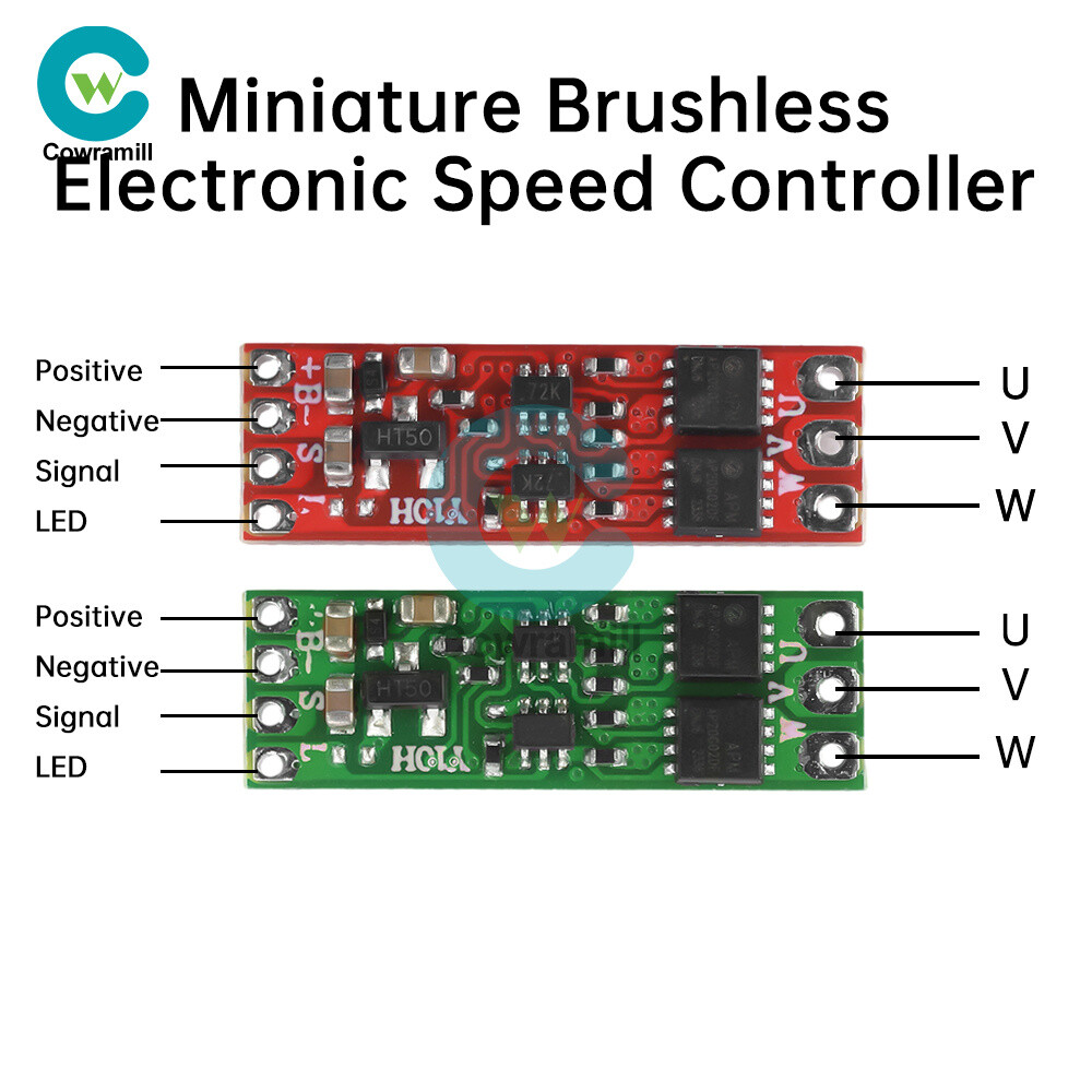 Contrôleur de vitesse électronique RC, pièce de mise à niveau ESC Contrôleur de vitesse électronique RC, pièce de mise à niveau ESC