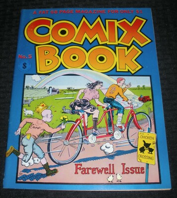 1975 COMIX BOOK Magazine #5 FVF 7.0 Curtis / Kitchen Sink / Fisherman Collection