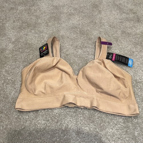 Sz 2XL Bali Cool Comfort Flex Revolution Wire Free Bra DF3484 E8V Beige NWT TB2 eBay