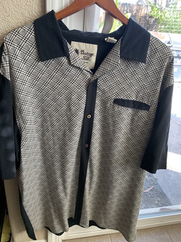 vintage silk shirts circa 1969
