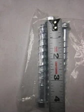 4 piece bag of 3/8"  PEXCO HD Heavy Duty Concrete Screw Anchor  3/8" x 4" 