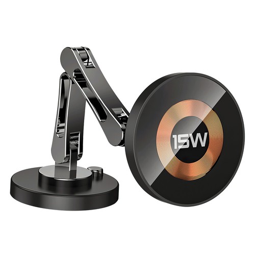 Car Mount Holder Wireless Charger Magnetic Mag Safe For iPhone 12 13 14 Pro Max - Picture 2 of 14