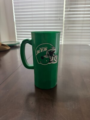 New York Jets Green Plastic Team Mug - NFL Collectible | eBay