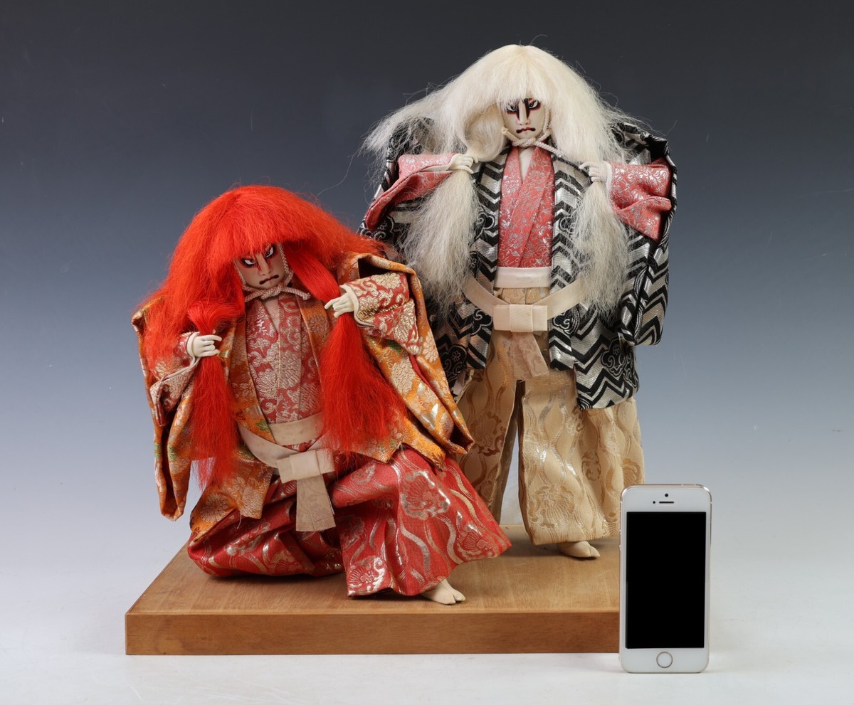 工芸品 Japanese Style Shunga Sculpture Doll Japanese Style Shunga