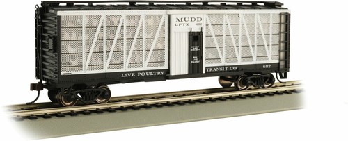 Spur H0 - Bachmann Poultry Stock Car Live Poultry Transit Co -- 15901 NEU | Zustand: Neu