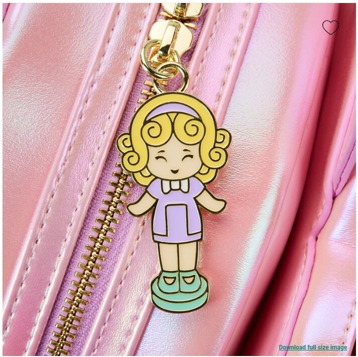 Loungefly Polly Pocket Compact Playset Figural Mini Backpack 