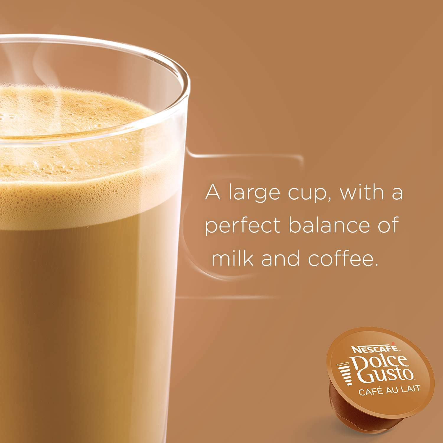 Café au Lait, NESCAFÉ® Dolce Gusto®