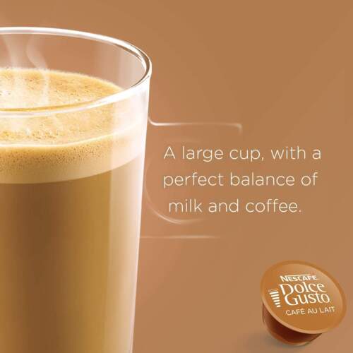 Cápsulas de café Dolce Gusto NESCAFE CAFÉ CON LECHE - Imagen 2 de 7