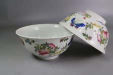 Beautiful Chinese famille rose porcelain bowls